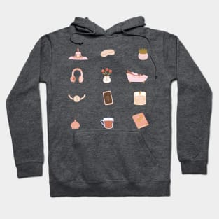 Zen Yoga Relaxing Sticker Pack Hoodie